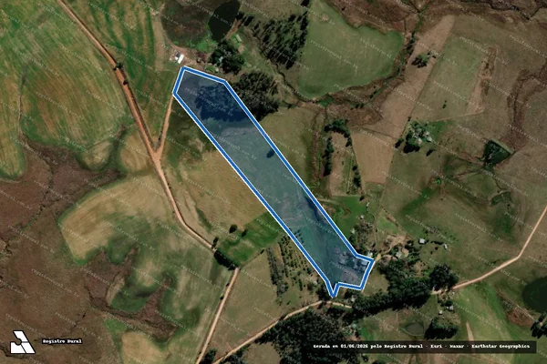 Imagem de satélite de PA Cerro do Munhoz / Lote 68 - Parcela 68 em Sant'Ana do Livramento - RS