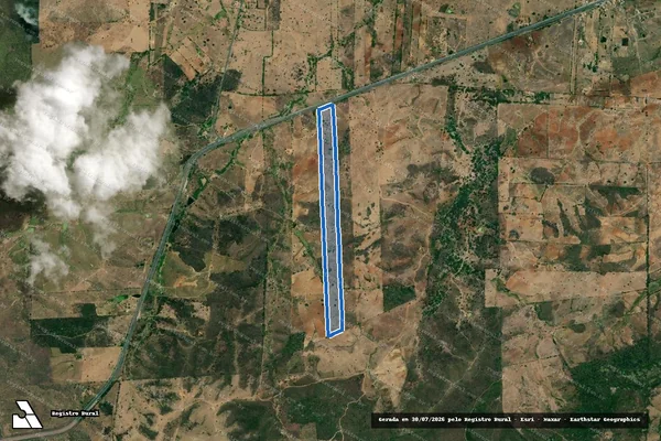Imagem de satélite de FAZENDA ANGELO - Parcela 1 em Ingá - PB