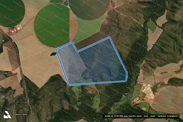 Imagem de satélite de FAZENDA SANTO ANTÔNIO - Gleba C em Alto Paraíso de Goiás - GO