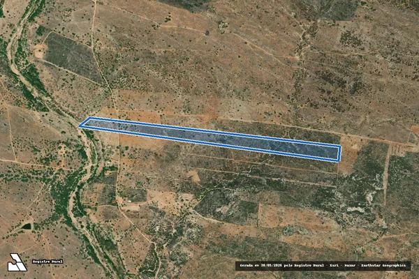 Imagem de satélite de Fazenda Poço da Divisão  - Sítio Poço da Divisão (Parcela 02) em Buíque - PE