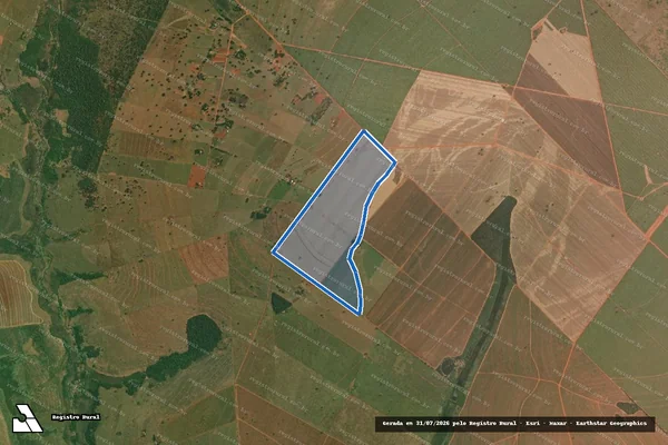 Imagem de satélite de Fazenda Maanaim - Parte 1 em Mirante do Paranapanema - SP
