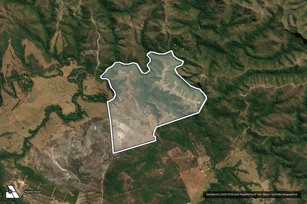 Imagem de satélite de FAZENDA SALINAS - PARCELA A em Planaltina - GO