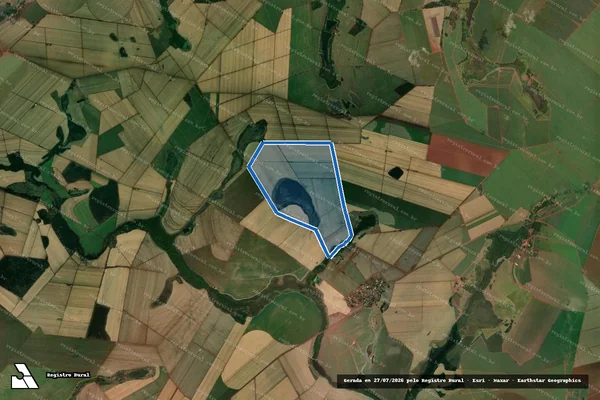 Imagem de satélite de Fazenda Piracanjuba - Parcela 1 em Miguelópolis - SP