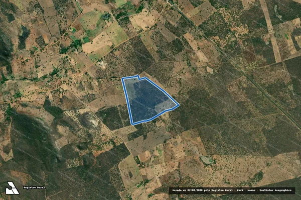 Imagem de satélite de FAZENDA JOÃO PEDRO II - Parcela 1 em Oliveira dos Brejinhos - BA