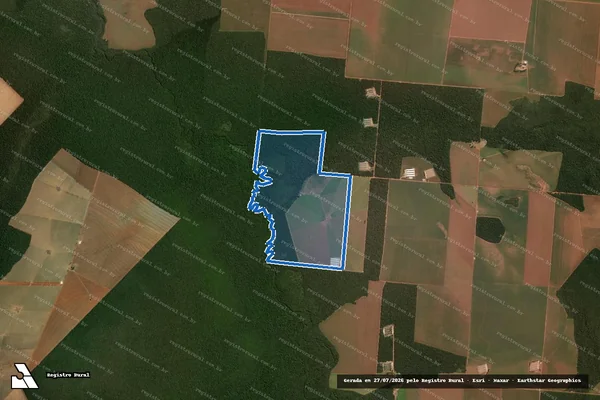 Imagem de satélite de FAZENDA FURLIN em Nova Mutum - MT