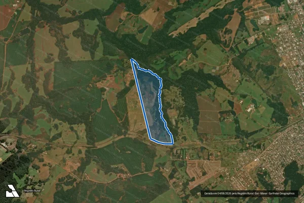 Imagem de satélite de FAZENDA DO MARMELEIRO - Fazenda do Marmeleiro em Vacaria - RS