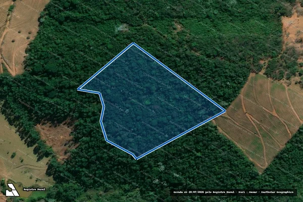 Imagem de satélite de Fazenda Revolta - PARCELA 03 em Matipó - MG