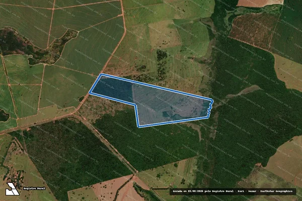 Imagem de satélite de FAZENDA SÃO JOSÉ - São José em Iguatemi - MS