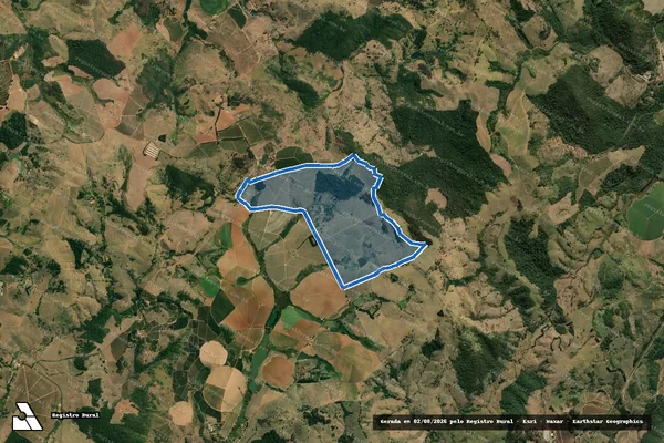 Imagem de satélite de FAZENDA SANTA THEOLINDA - Parte 1 em Mococa - SP