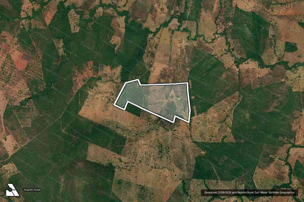 Imagem de satélite de FAZENDA CRISTALINA - PARCELA 01 em Minaçu - GO