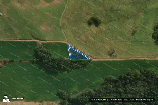 Imagem de satélite de Parte do Lote Rural nº 03 - Gleba 02 em Descanso - SC