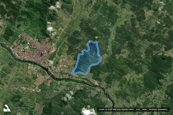 Imagem de satélite de FAZENDA SURPRESA - Parte 1 em Ipiaú - BA
