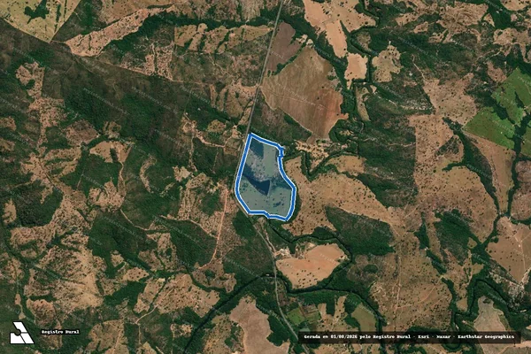 Imagem de satélite de ESTANCIA MALU - 001 em Ipameri - GO