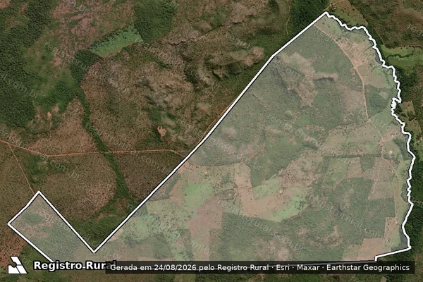 Imagem de satélite de FAZENDA VÃO DA ARARA / FAZENDA VAO DA ARARA em Formosa da Serra Negra - MA
