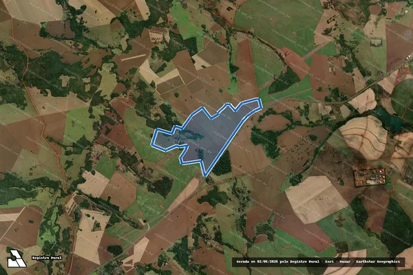 Imagem de satélite de FAZENDA BOA VISTA - CARRANCA - LAGE - FURNAS - BOA VISTA DE BAIXO - PARTE 1 em Rio Verde - GO