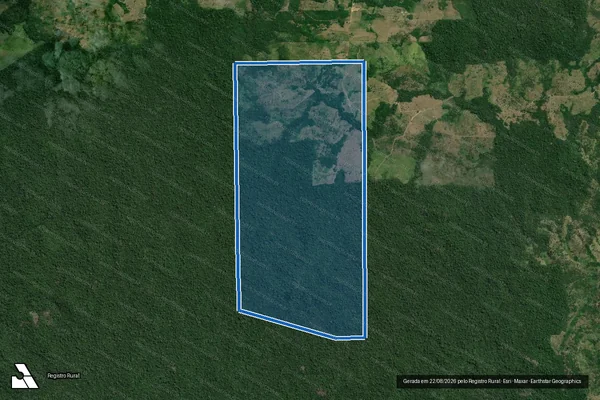 Imagem de satélite de FAZENDA SANTA TEREZA - PARCELA 01 em Pacajá - PA