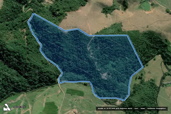 Imagem de satélite de Fazenda Cachoeira - Gleba 4 em Resende - RJ