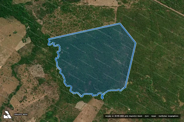 Imagem de satélite de Fazenda Santa Helena - Parte 1 em Bernardo Sayão - TO
