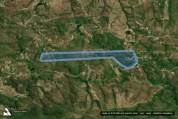 Imagem de satélite de SITIO CALDEIRÃO BOM SUCESSO - PARTE 1 em Caririaçu - CE