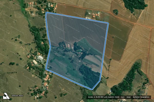 Imagem de satélite de Sitio Sao Domingos - Parcela 1 em Tietê - SP