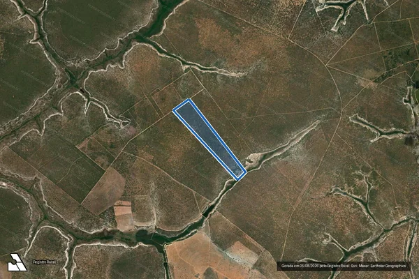 Imagem de satélite de FAZENDA GAMELEIRA - Parte 1 em Urucuia - MG