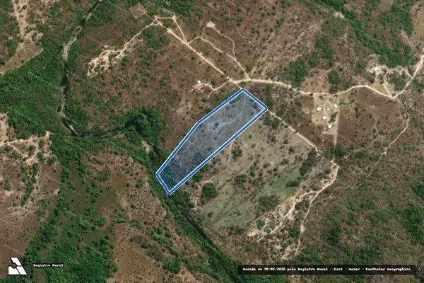 Imagem de satélite de CHÁCARA CAJUÍ - CHÁCARA CAJUÍ em Cavalcante - GO