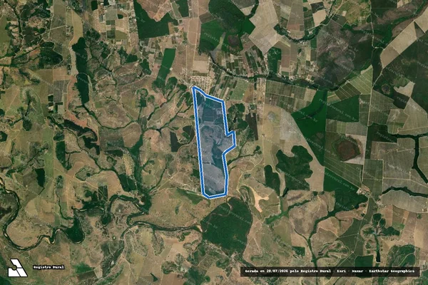 Imagem de satélite de FAZENDA JATAIPEBA - FAZENDA JATAIPEBA em São Mateus - ES