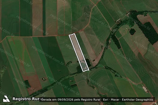 Imagem de satélite de Lote nº 92 - Lote nº 92 em São Jorge do Ivaí - PR