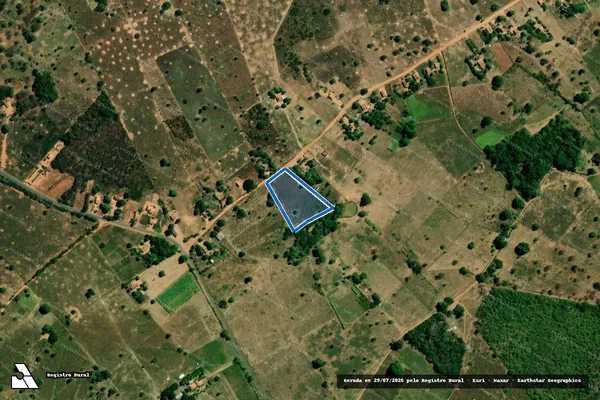 Imagem de satélite de FAZENDA CORAÇÃO DE MARIA - Gleba 2 em Angical - BA