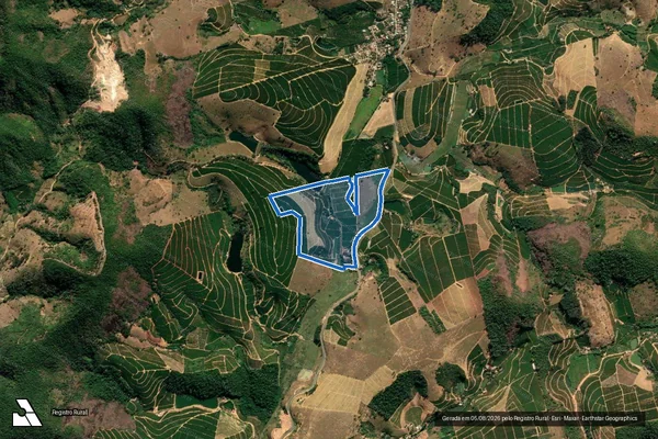 Imagem de satélite de Sítio Arminda Breda - Parte 1 em Colatina - ES