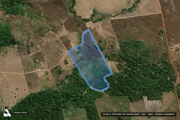 Imagem de satélite de Lote ? 485, P. A. Confresa Roncador  - Gleba B em Confresa - MT