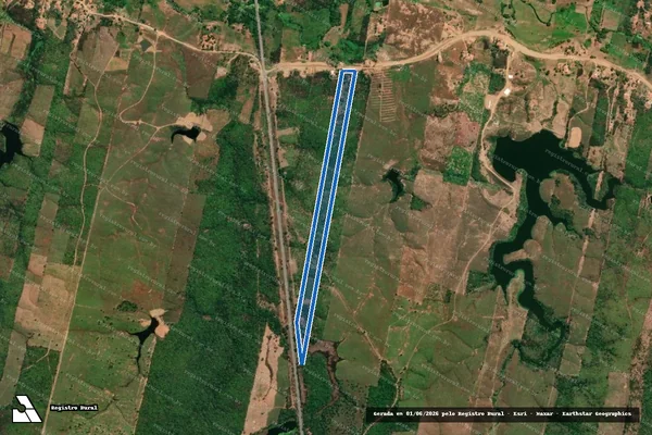 Imagem de satélite de Sitio Fazenda Nova - Sitio Fazenda Nova Gleba 2 em Barro - CE