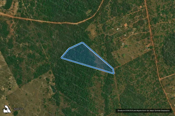 Imagem de satélite de Lote 07 do Loteamento Três Rios - Parte 1 em Bonito - MS