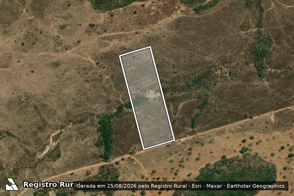 Imagem de satélite de FAZENDA RAIO DE SOL - Gleba 24 em Nova Xavantina - MT
