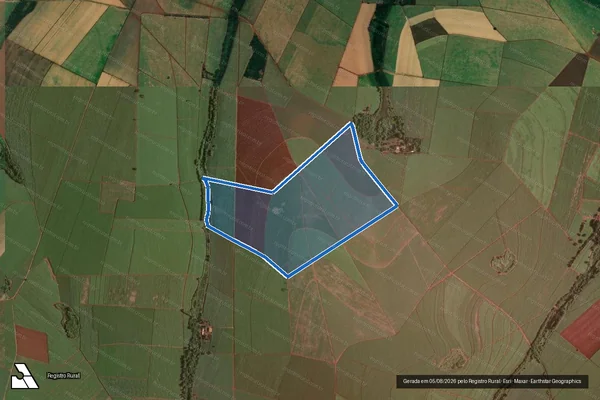 Imagem de satélite de Fazenda Boa Vista em Ribeirão Preto - SP