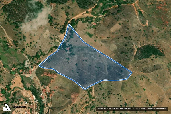 Imagem de satélite de Sítio Abre Campo - 02 em São Félix de Minas - MG