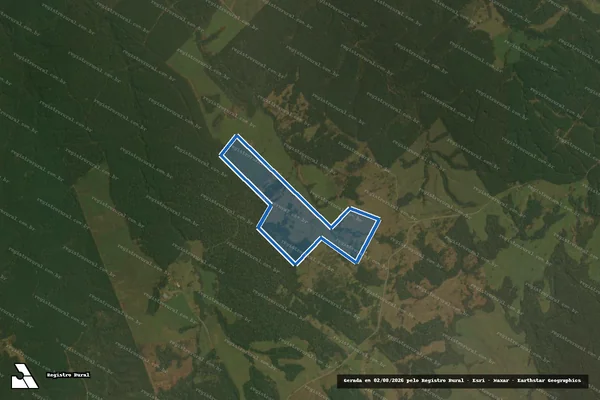 Imagem de satélite de FAZENDA LAGOA - FAZENDA LAGOA em Otacílio Costa - SC