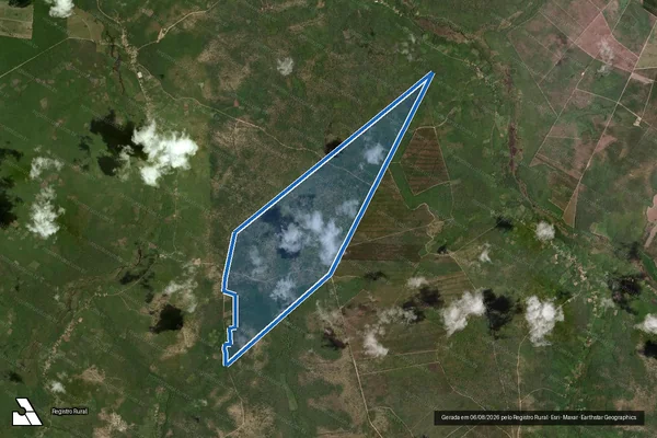 Imagem de satélite de FAZENDA BOA UNIÃO 3 - Parte 1 em Santa Quitéria do Maranhão - MA