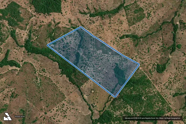 Imagem de satélite de FAZENDA SÃO JOÃO lote 22, gleba 05, fl.01-A, Loteamento Pequizeiro - Parte 1 em Pequizeiro - TO
