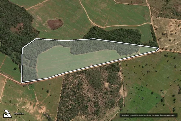 Imagem de satélite de FAZENDA FAZ TUDO MONJOLINHO - MAT. 539 (GLEBA 02) em Niquelândia - GO