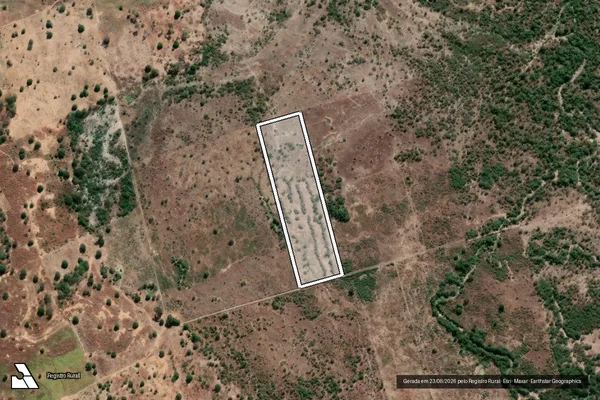 Imagem de satélite de FAZENDA MARABÁ II - P76 em Jaíba - MG