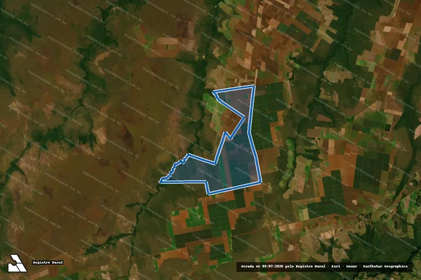 Imagem de satélite de FAZENDA CIAPAR -  - Gleba ?A? em Campo Novo do Parecis - MT