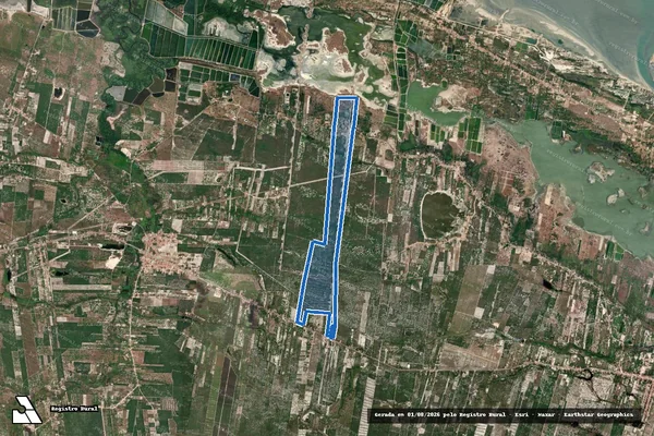 Imagem de satélite de Sítio Buriti - Sítio Buriti II em Acaraú - CE