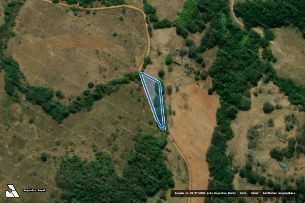 Imagem de satélite de Fazenda do Mutuca - PARCELA 02 em Lavras - MG