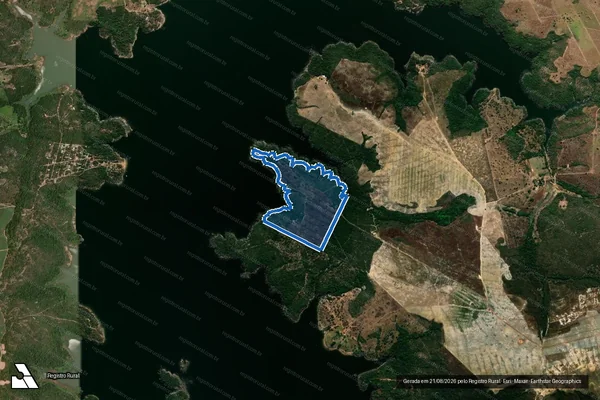Imagem de satélite de FAZENDA ARANHA - 001 em Niquelândia - GO