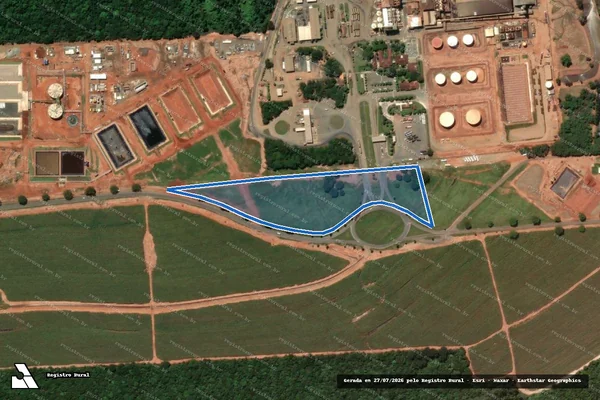 Imagem de satélite de Sitio Canaã em Paraguaçu Paulista - SP