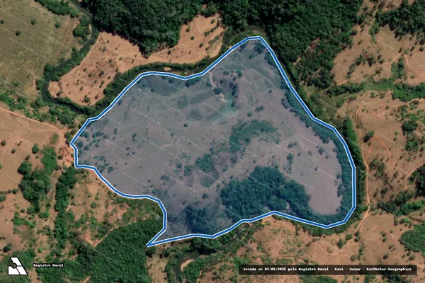 Imagem de satélite de Fazenda Córrego Engenho, Flexas, Pintos, Gentio - Parte 3 em Senhora do Porto - MG