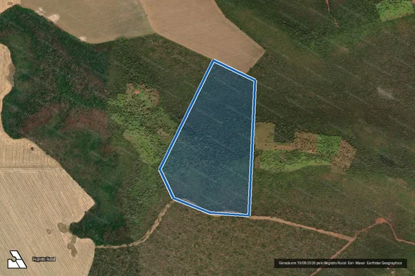 Imagem de satélite de Tabuleiro do Olho Dagua I - Tabuleiro do Olho Dagua I em Sucupira do Norte - MA