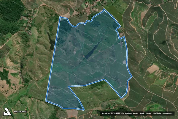 Imagem de satélite de FAZENDA MACAPARANA - REMANESCENTE em Aliança - PE