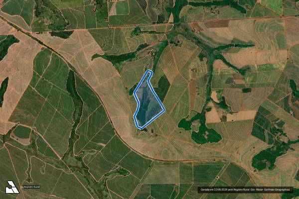 Imagem de satélite de Fazenda São José - Parte 1 em Santa Adélia - SP